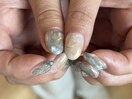 【HAND】鉱物ネイル¥7700
