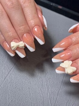 ホアロハ(Hoaloha)の写真/付替え周期５週間♪自爪育成をベースとして爪の健康を考るサロン♪爪のトラブルやお悩みに!!プロにお任せ♪