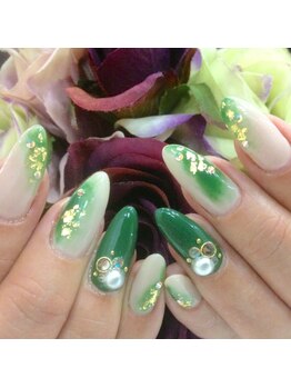 ネイルサロン ディーバ ギンザ(Nail salon Diva GINZA)/抹茶ゴールド