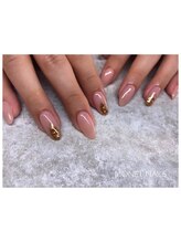 モネネイルズ(MONET NAILS)/ワンカラー＋追加アート
