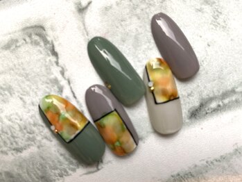 ビューティーサロン ハル(beauty salon haru)/【シックなネイル】