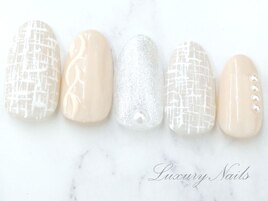 ニット☆ツイードNail
