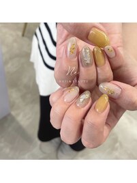 mimosa nail