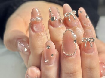 ベリー(Berry)の写真/大人女性に人気のサロン♪お仕事や家事、育児で爪が伸ばせない方も◎短いお爪でも可愛く仕上げます♪