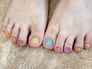 カラフルフットジェル