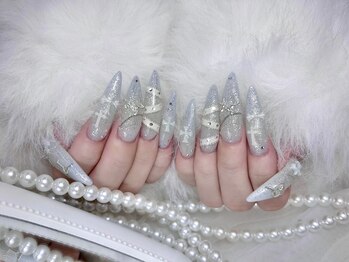 ベルグローアルファネイル(BELLE GROW ALPHA NAIL)/冬ネイル使用☆オタクネイル