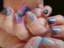 ネイル アトリエ コモード(nail atelier Comodo)/推し活ネイル[大人カラフル]