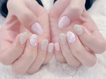 ラルネイル 大宮(Lull. nail)/＃春ネイル　＃＃フラワーネイル