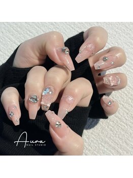 クリアフラワー盛り