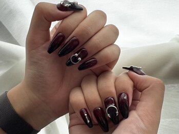 ペアリング(Pairing nail&eyelash)/free art 90min/持込みデザイン