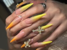 ネイルズクミ(NAILS KUMI)の雰囲気（長さだしワンカラーがスピーディーに綺麗に仕上がります）