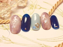 シェルの大人ネイル