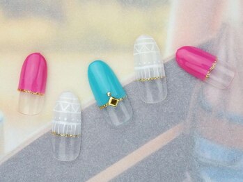 ネイルズガッシュ 大森駅前店(NAILs GUSH)/ビビットエスニック☆