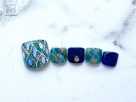 フットアートネイル