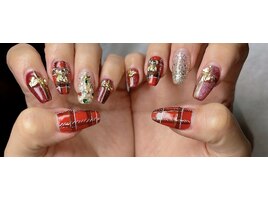 クリスマスネイル