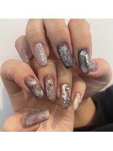 ヌア(nur.)/パープル、シルバーnuance