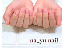 ナユネイル(na_yu.nail)/自爪風クリアネイル 112/112