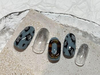 グリッター(GLITTER)/カジュアルレオパード