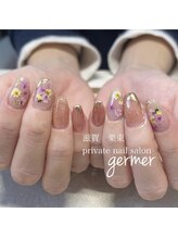 ジェルメ(germer)/ドライフラワーにマグネット！