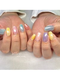 カラフル×ホワイトミラー