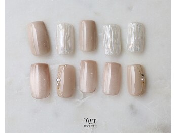 ダブティーネイル(W &T Nail)/R7.07WTシンプルデザインコース