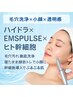 【最強★綺麗肌】小顔機器フェイスＥＭＳ＋ハイドラ＋ヒト幹細胞導入 90分
