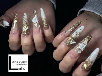 スカルプ研究所 バイ ネイルスミス(Nailsmith)の写真/《巨大パーツ/スーパーロングネイル/ダックネイル/猫爪ネイル/個性派ネイル》ブログ・フォトギャラリーへ◎