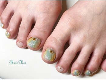 メールメール 和光市本店(MereMer)/マーメイドフットネイル