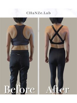 チェンジラボ×サードプレイス/40代の背中ハミ肉をスッキリ！