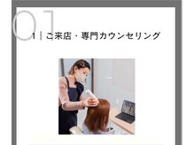 トウキ(TOUKI)/1。ご来店・専門カウンセリング