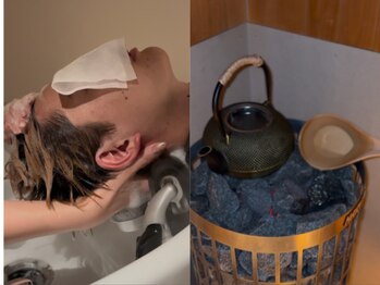 サンスイ サウナ(SANSUI SAUNA)の写真/【疲労・ストレス解消】サウナ×極上ヘッドスパで自律神経から整う◎完全個室で叶う全身リフレッシュ［柏］