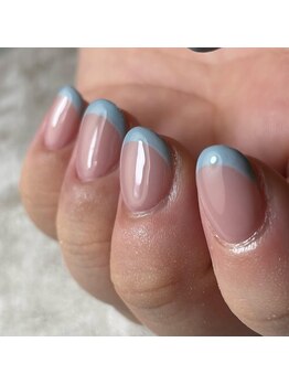 ラメール(La mer)/フレンチネイル