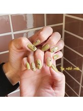 トップノッチネイルズ(TOP NOTCH NAILS)/ピスタチオカラーな定額ネイル