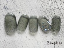 シンプリー 下北沢店(Simpliee)/【HAND】逆ラメグラデーション