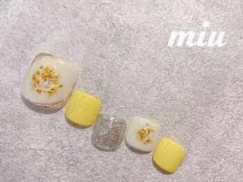 ミウ ネイル(miu nail)/Footオススメ定額★新規¥7490