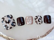 ディア ネイル(Dear nail)/変形レオパード