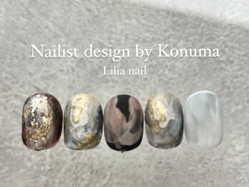 リリア ネイルサロン(Lilia Nail Salon)/Nailist design by Konuma
