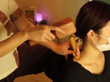 ヒーリングアート(Healing ART)の雰囲気（タイ古式+ト―クセンの心地よい刺激で深層からほぐします）