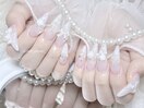 【mizuki】レース/バラネイル