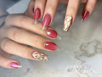 クリーク(CREEK)/ボルドークリアフレンチクロム