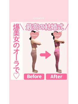 キュートレ 門前仲町店(Cuetre)/お客様のビフォアフ♪