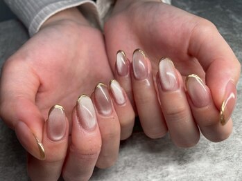nail salon Lymuletの写真/《OPEN記念クーポン☆オフ無料/ウォーターケア付き♪》シンプルだから技術力で差がつく★見惚れる指先に♪