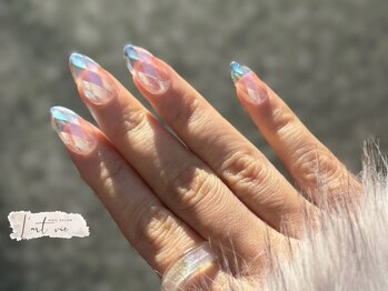 ラウヴィ(L'artVie)/オーロラミラー×プリズムカット