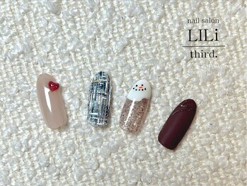 リリサード(LILi third.)/オフィスシンプル冬デザイン