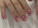 ハートネイル/ピンクネイル