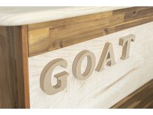 ゴート(G.O.A.T)/こだわり手作りのカウンター☆