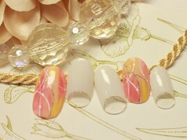 タイダイ×ホワイト