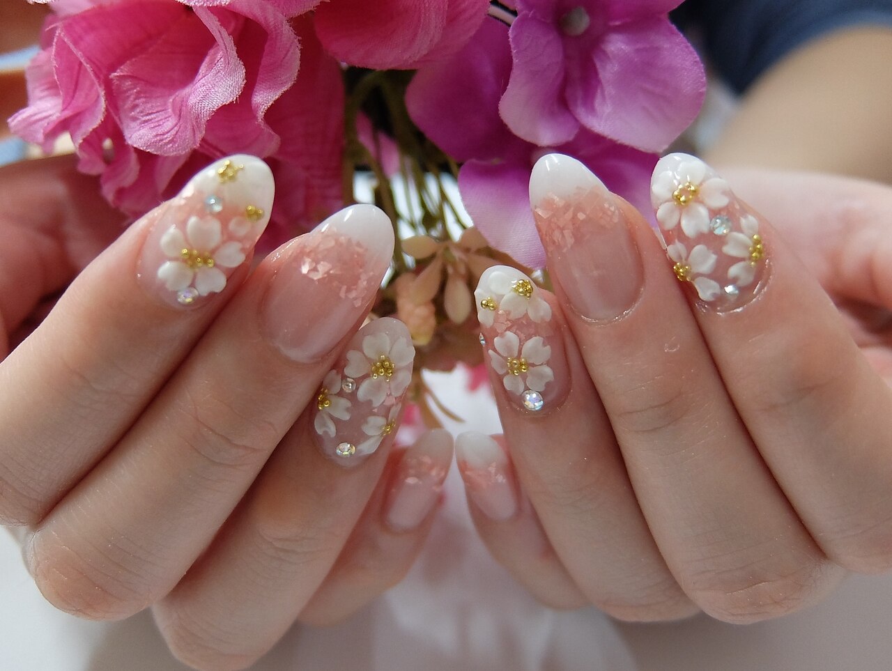 2026年春トレンド】桜 和装のネイルデザイン集｜人気順