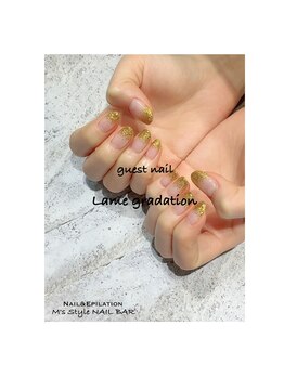 エムズスタイル ネイルバー(M's Style NAIL BAR)/guest nail