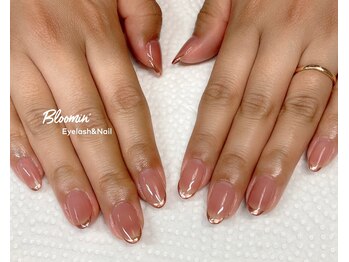 アイラッシュアンドネイル ブルーミン(Bloomin)/ミラーフレンチ